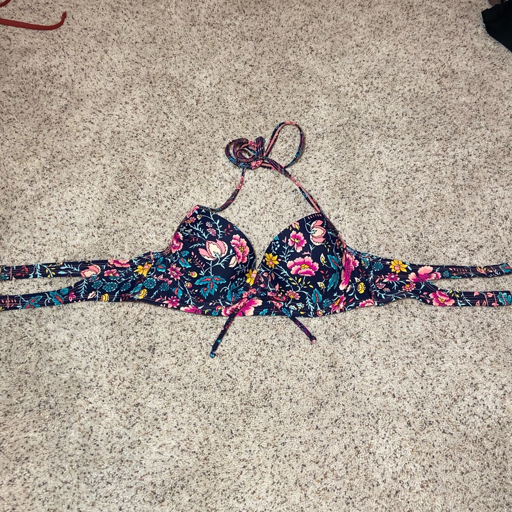 Flower Bikini Top